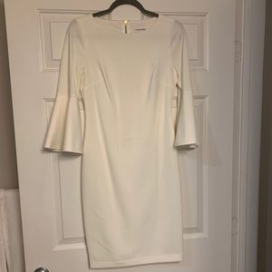 Calvin Klein white dress